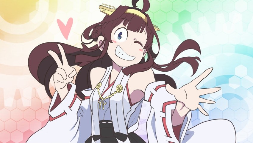 kongou and kongou kai ni (kantai collection and 1 more) drawn by yuzuruka_(bougainvillea)
