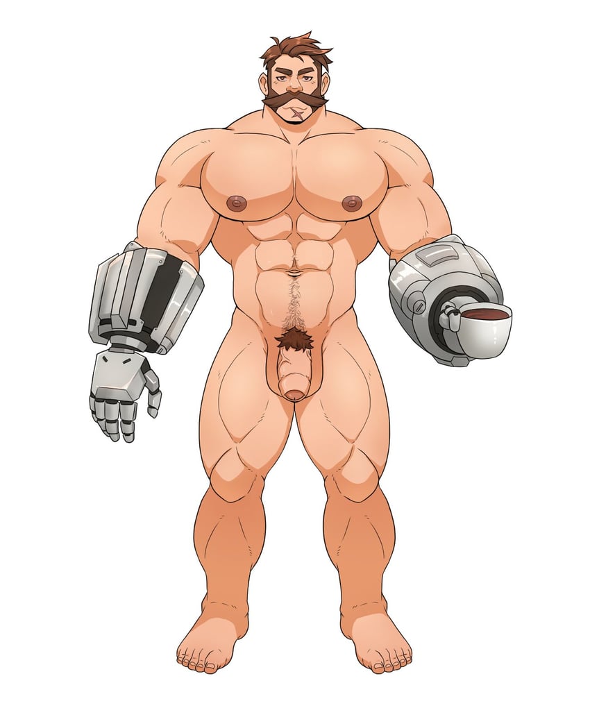 tom beansons (overwatch and 1 more) drawn by ho_tdoug