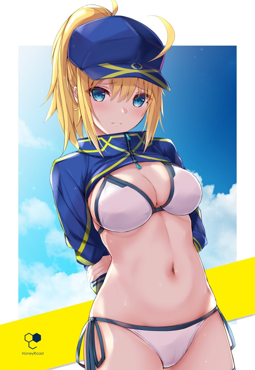 artoria pendragon and mysterious heroine xx (fate and 1 more) drawn by bee_doushi