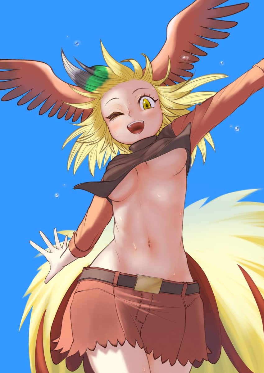 greater bird-of-paradise (kemono friends) drawn by aotsuki_tsutome