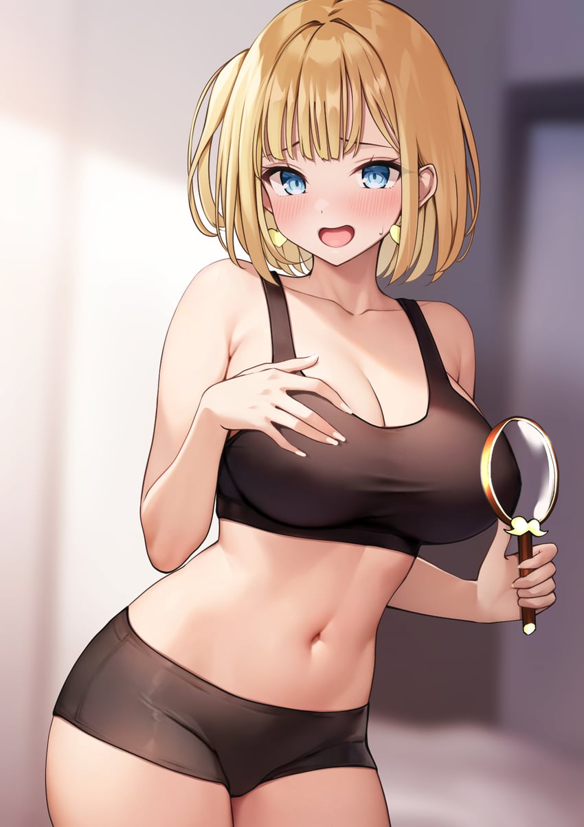 watson amelia (hololive and 1 more) drawn by otokucha