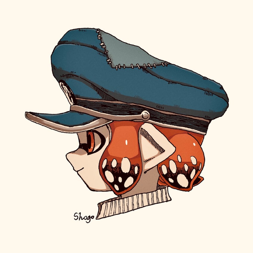 inkling player character and inkling girl (splatoon) drawn by shogo_(shogo70449442)