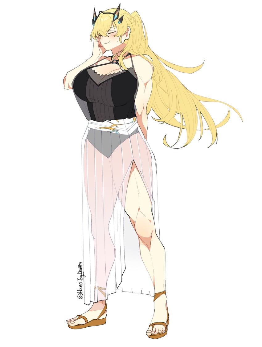 barghest (fate and 1 more) drawn by house_tag_denim
