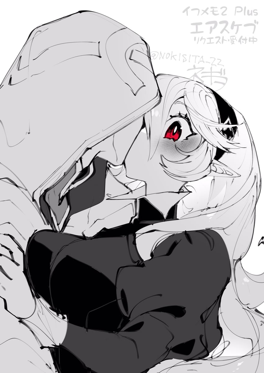 female corrin, kiran, and male kiran (fire emblem and 2 more) drawn by negiwo