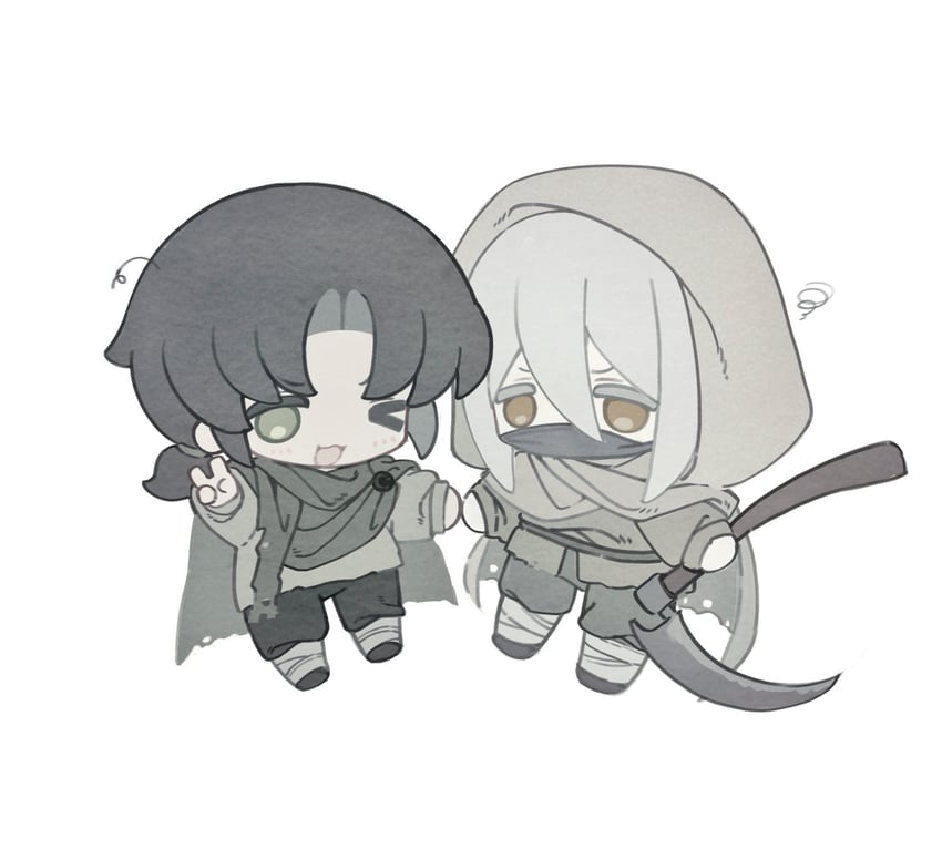 mortarion and typhus (warhammer 40k) drawn by yigeweiren607