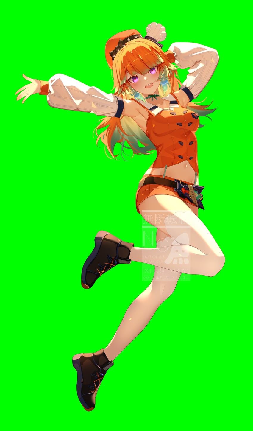takanashi kiara (hololive and 1 more) drawn by ishihara_(kuniyoshi)