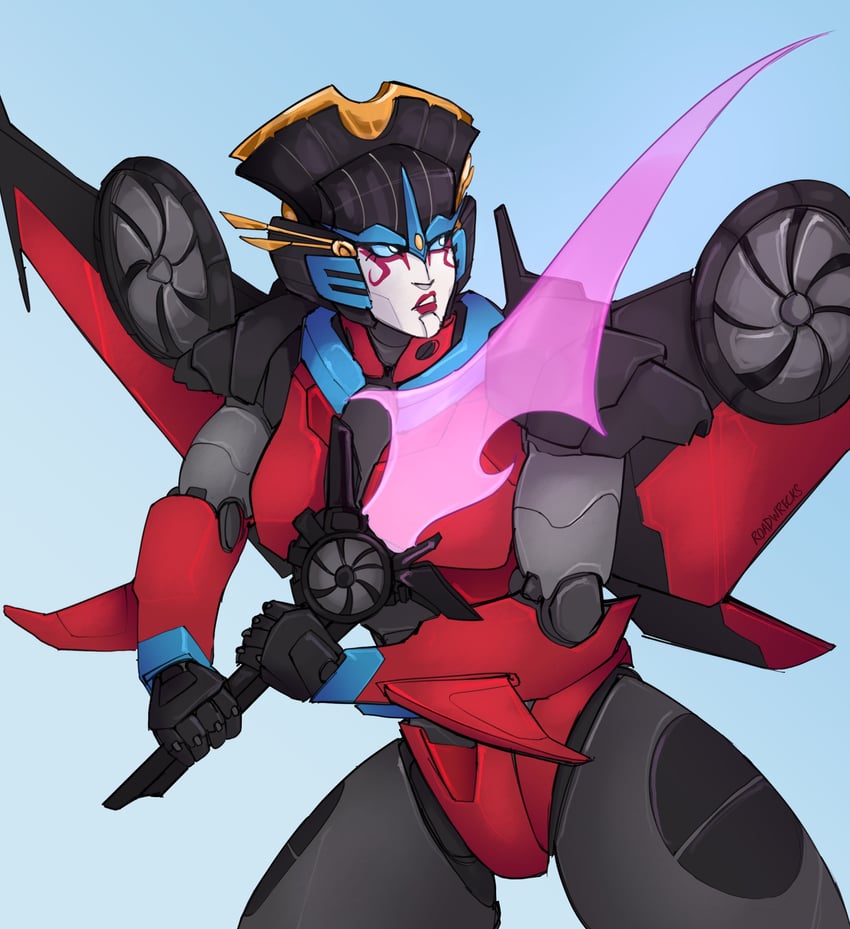 windblade (transformers and 1 more) drawn by roadwrecks