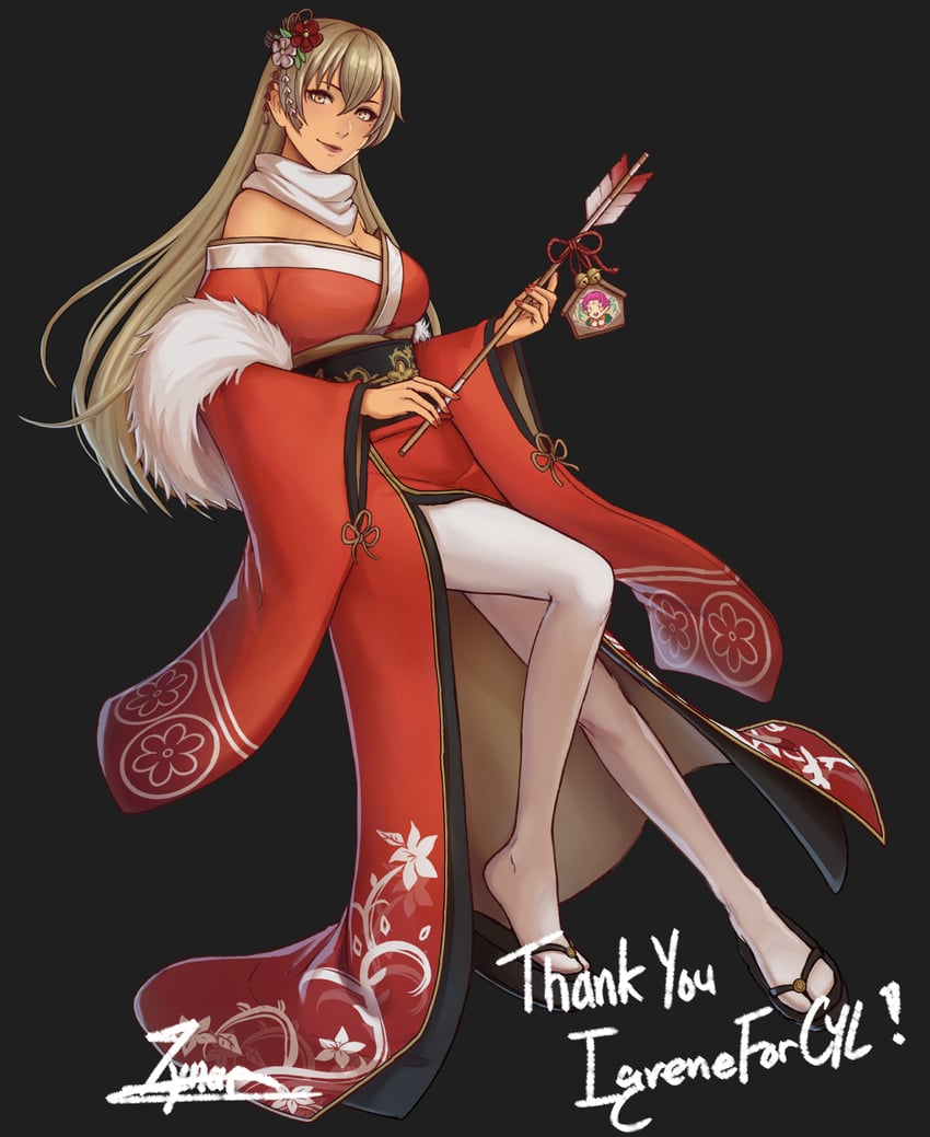 igrene (fire emblem and 1 more) drawn by lynarc
