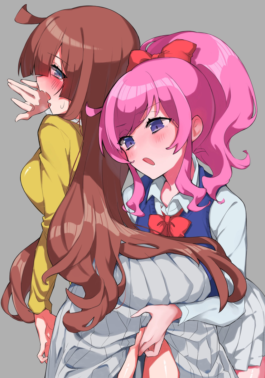 momoyama mirai and nijinosaki dia (pretty series and 1 more) drawn by p396vx