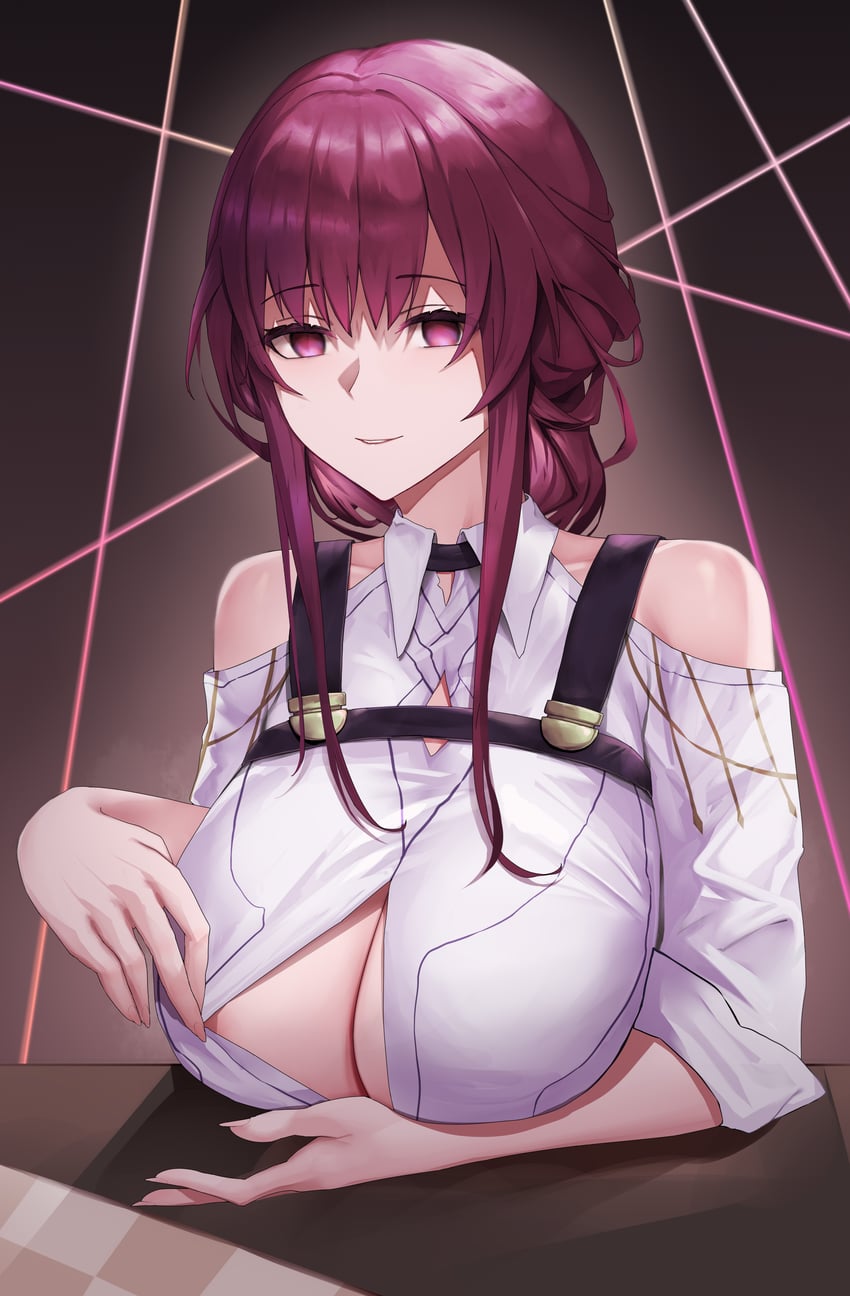 kafka (honkai and 1 more) drawn by jin_mu_mulin