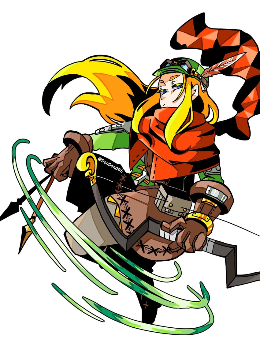 ranger and ranger 1 (sekaiju no meikyuu and 1 more) drawn by dondon096