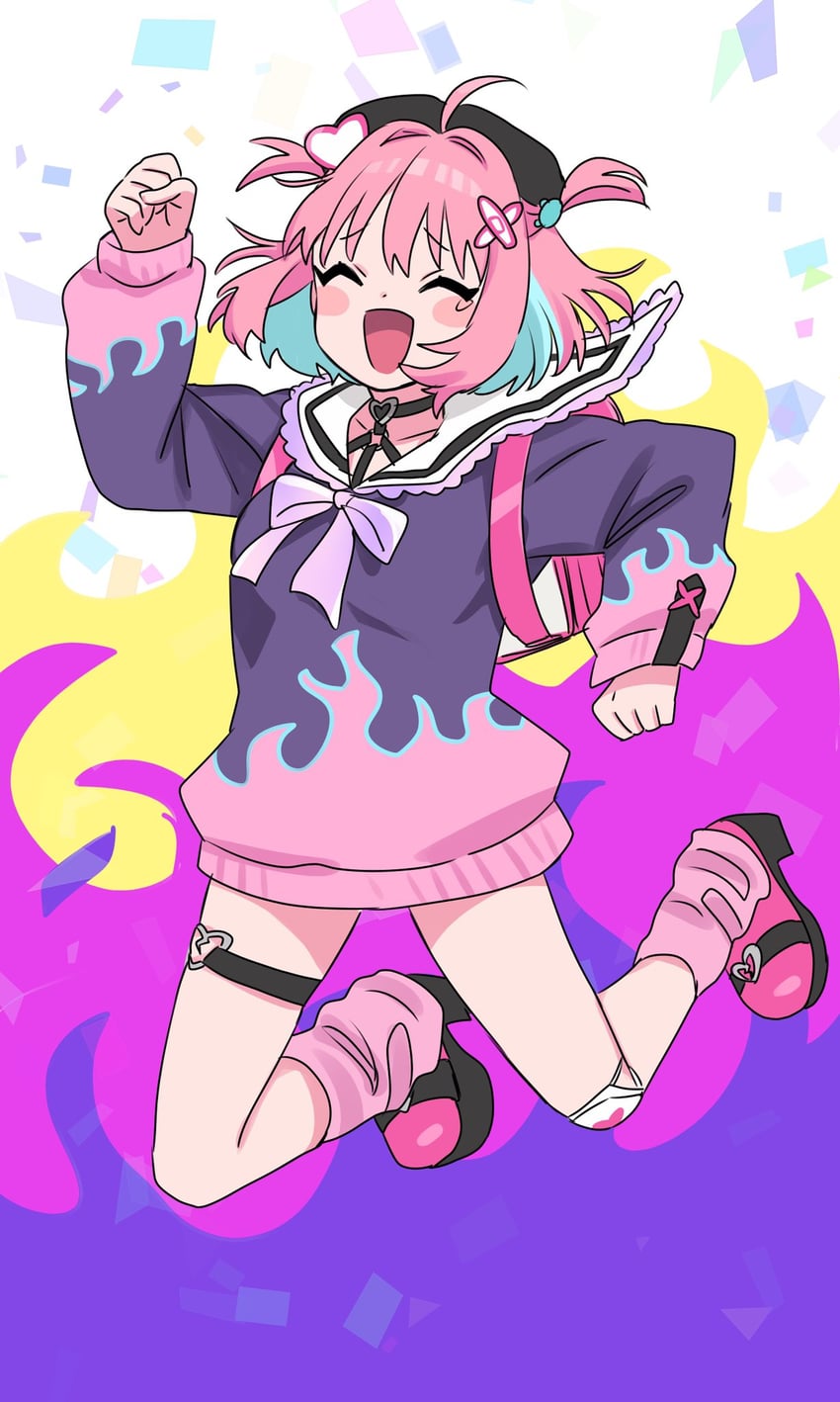 yumemi riamu (idolmaster and 1 more) drawn by sukoyaka_(100hituzi)