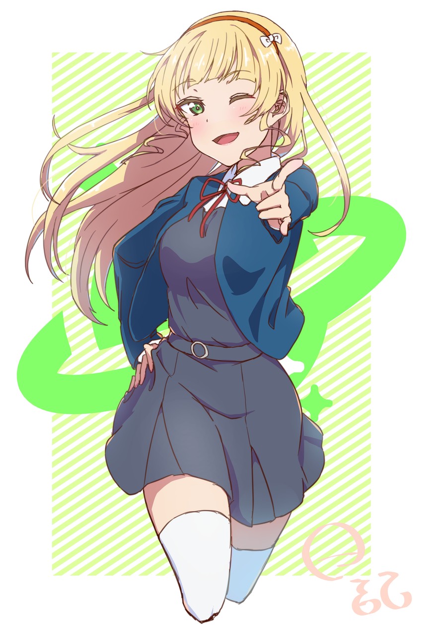 heanna sumire (love live! and 1 more) drawn by nikki-nikki360