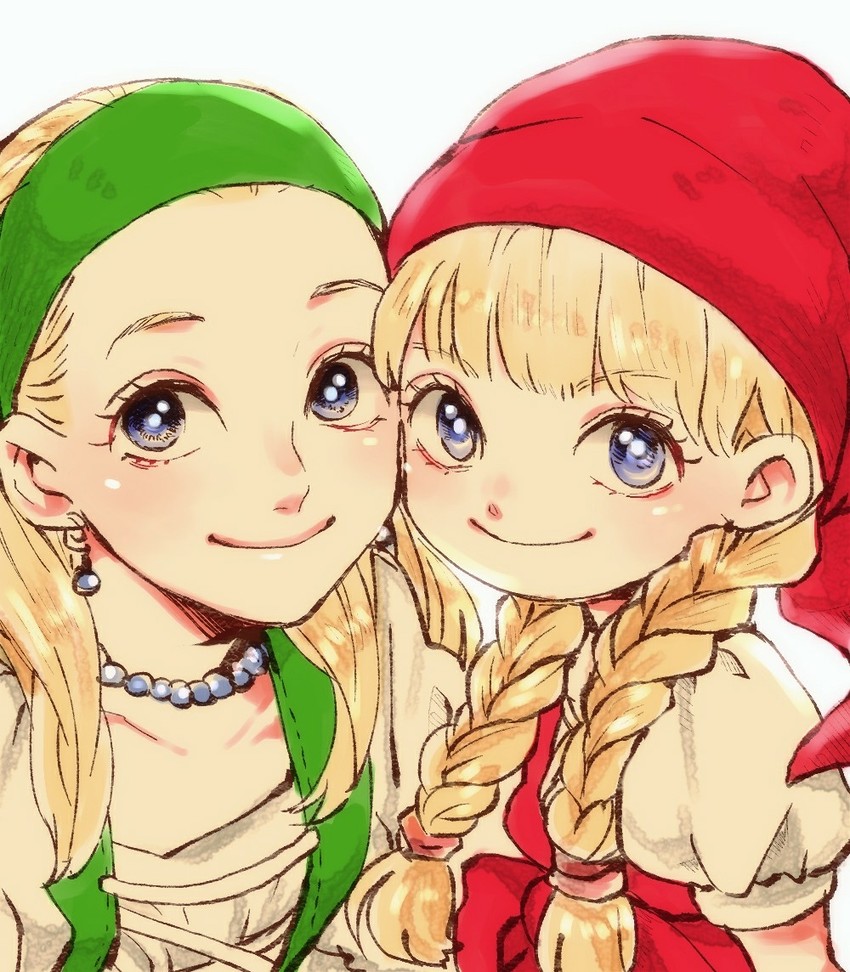 veronica and senya (dragon quest and 1 more) drawn by ashinamaturi