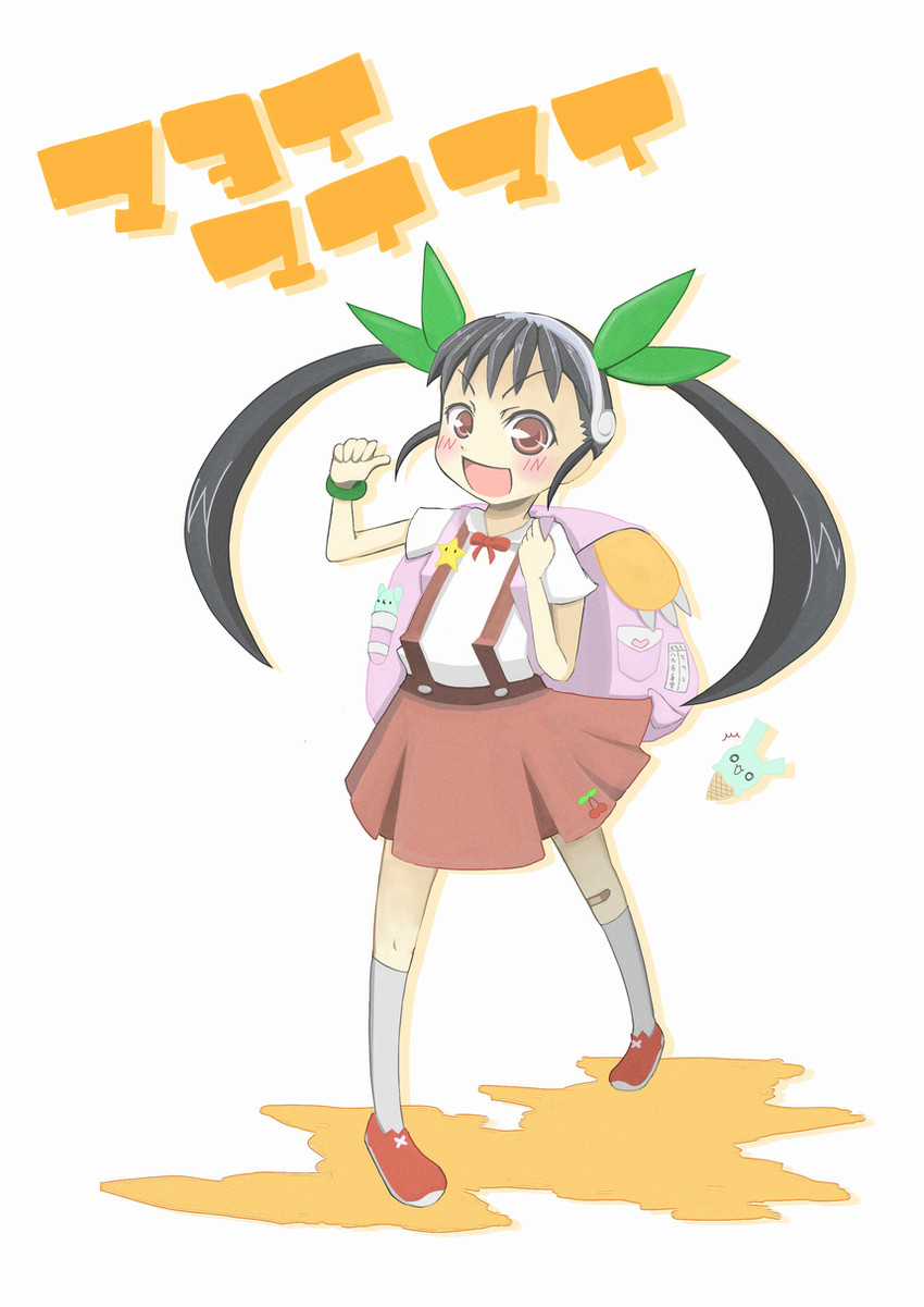 hachikuji mayoi (monogatari and 1 more) drawn by ang_elise
