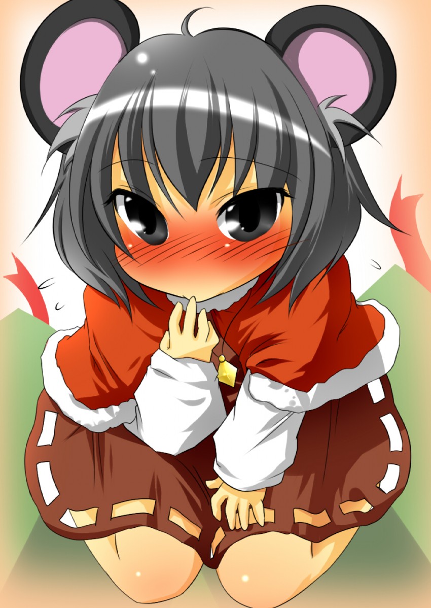 nazrin (touhou) drawn by aki_(akikaze_asparagus)