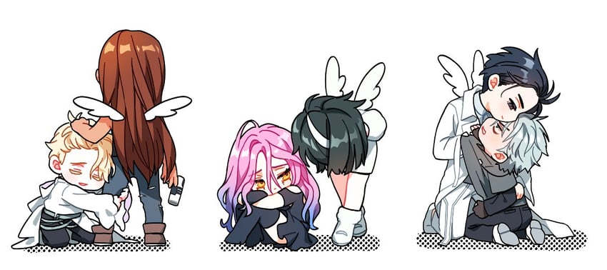 sua, mizi, ivan, till, luka, and 1 more (alien stage) drawn by bombom_asa