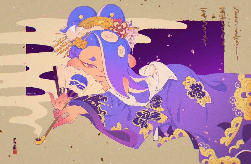shiver (splatoon and 1 more) drawn by take_yanzhu