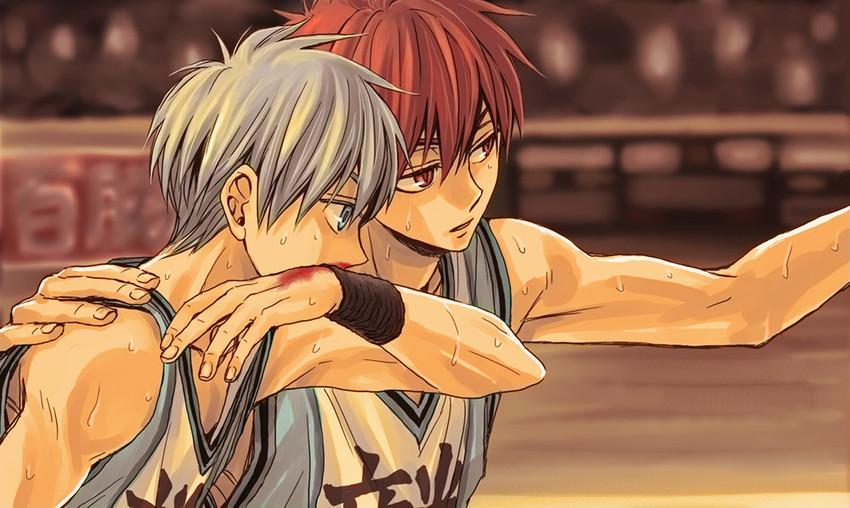 kuroko tetsuya and akashi seijuurou (kuroko no basuke) drawn by 11eleven