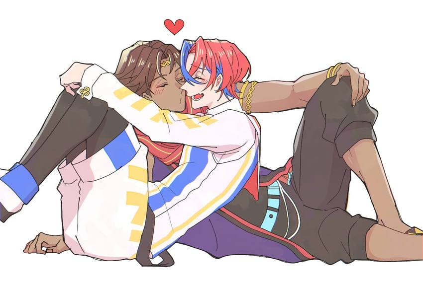 male alear and fogado (fire emblem and 1 more) drawn by e8coofn0klibdx1