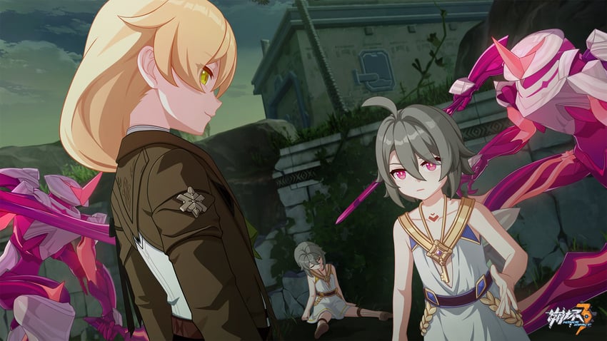vita and james moriarty (honkai and 1 more)