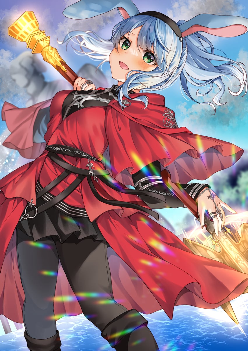 warrior of light (final fantasy and 1 more) drawn by yam_(yamap_mako)