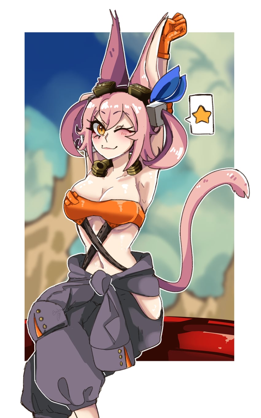kitt and tri-brigade kitt (yu-gi-oh!) drawn by rinnytanart
