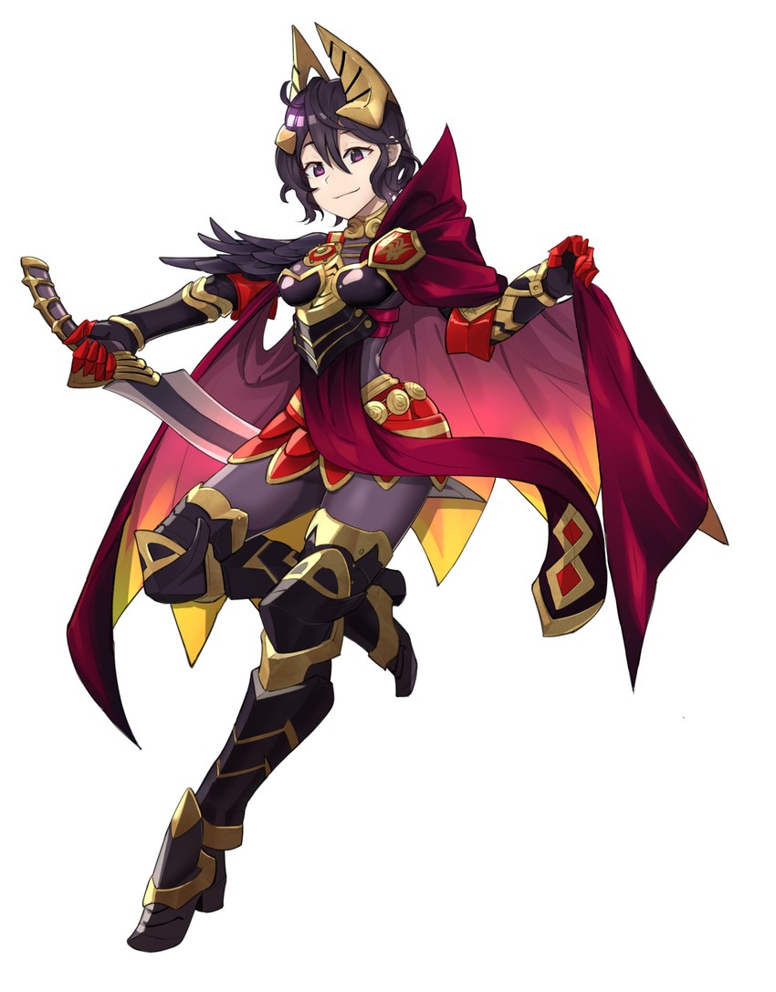 female morgan and laegjarn (fire emblem and 2 more) drawn by ebinku