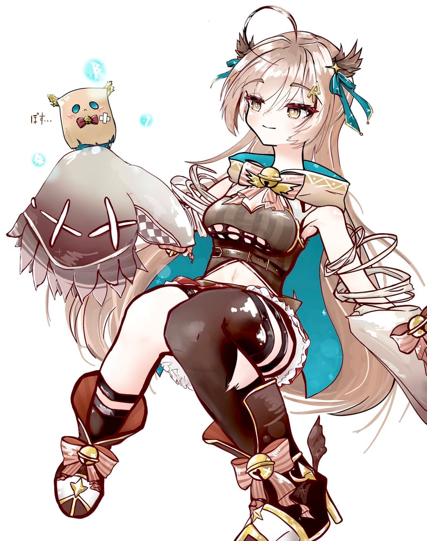 nanashi mumei and friend (hololive and 1 more) drawn by kkkkkkkkoda
