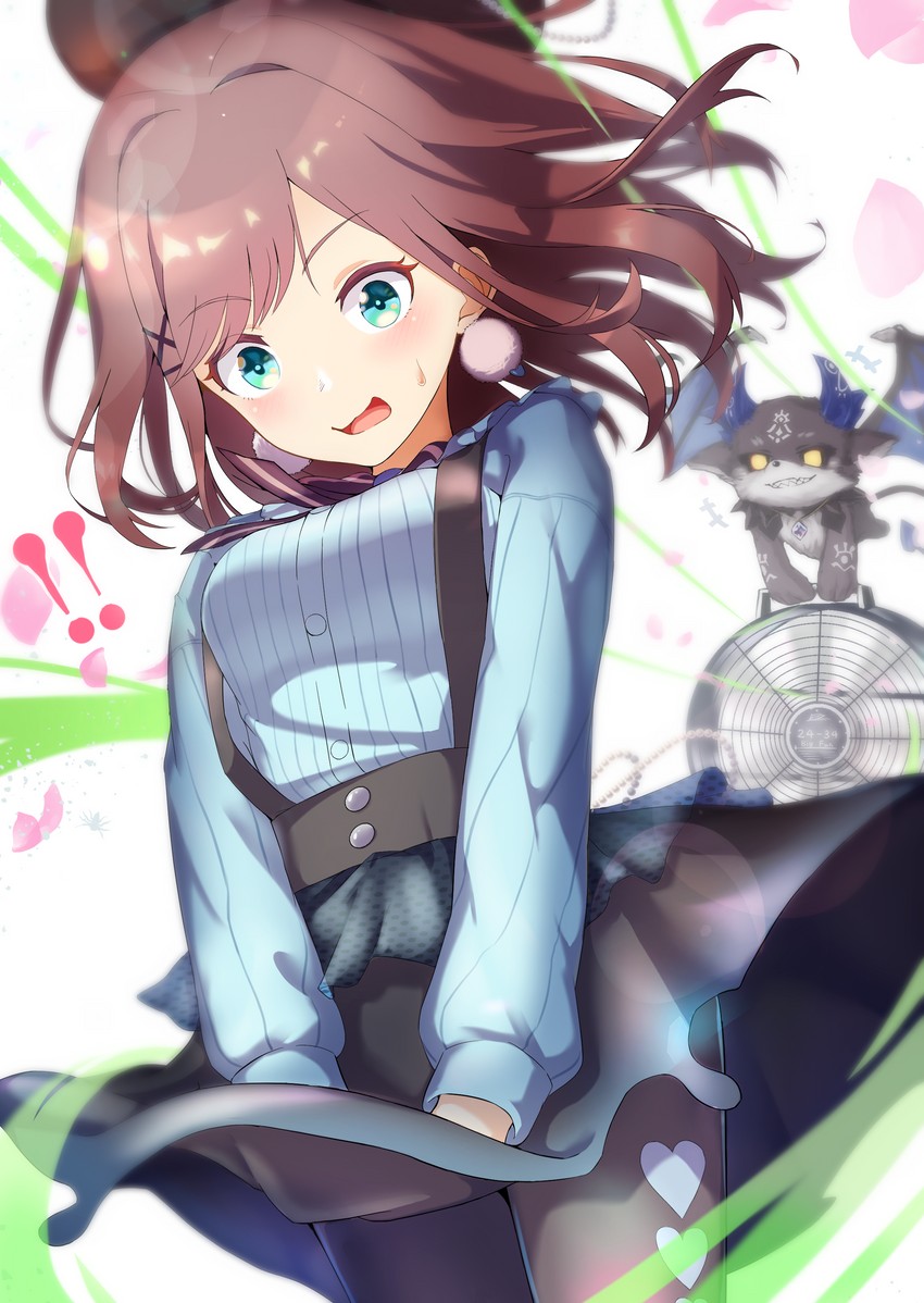suzuhara lulu and debidebi debiru (nijisanji) drawn by kagami_(haret46)