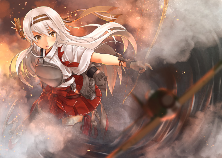 shoukaku and shoukaku kai ni (kantai collection) drawn by gamyuu_(gamyu)