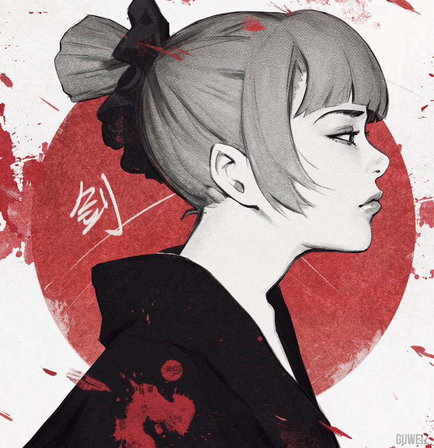 drawn by guweiz