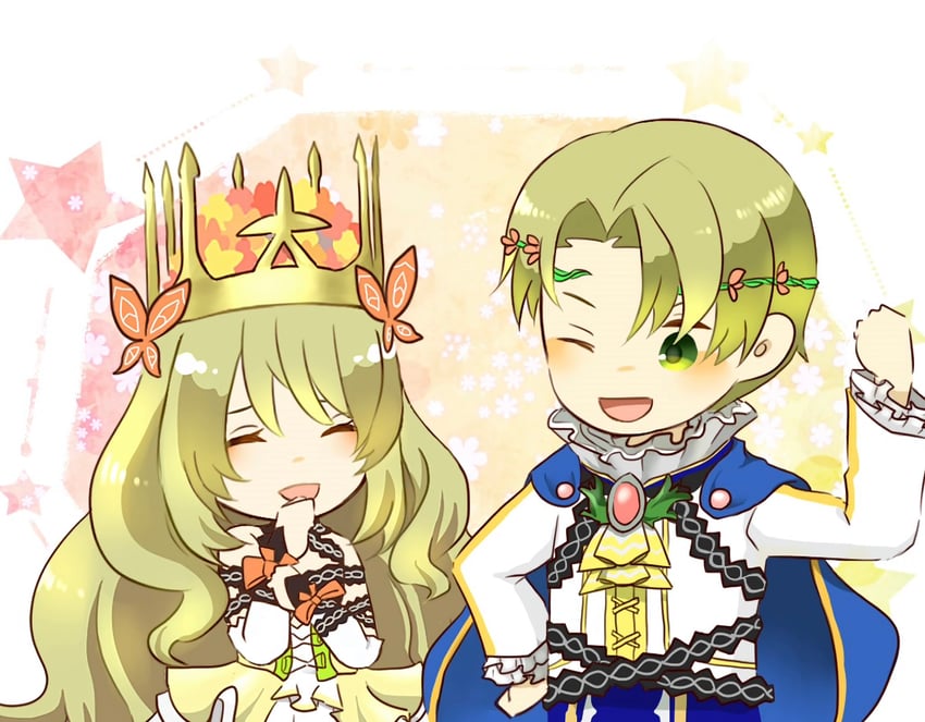 celine and alfred (fire emblem and 1 more) drawn by h_u_sss