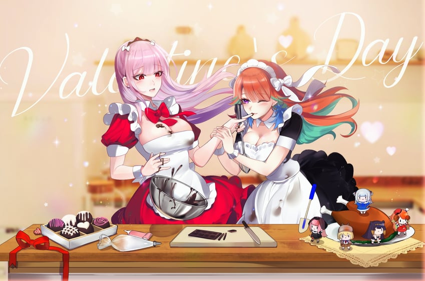 gawr gura, mori calliope, ninomae ina'nis, takanashi kiara, and watson amelia (hololive and 1 more) drawn by nyaco0