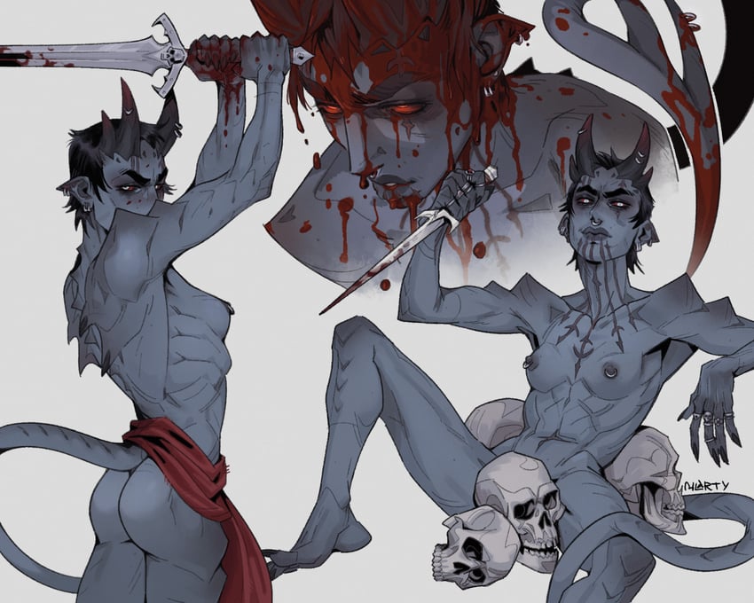 marrow (original and 3 more) drawn by mlarty_art