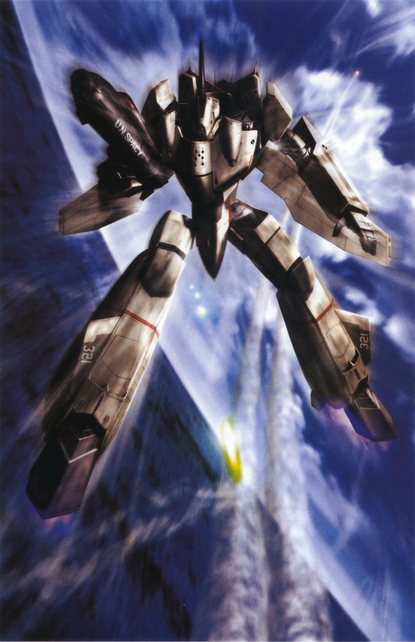 vf-0 and vf-0a (macross and 1 more) drawn by tenjin_hidetaka