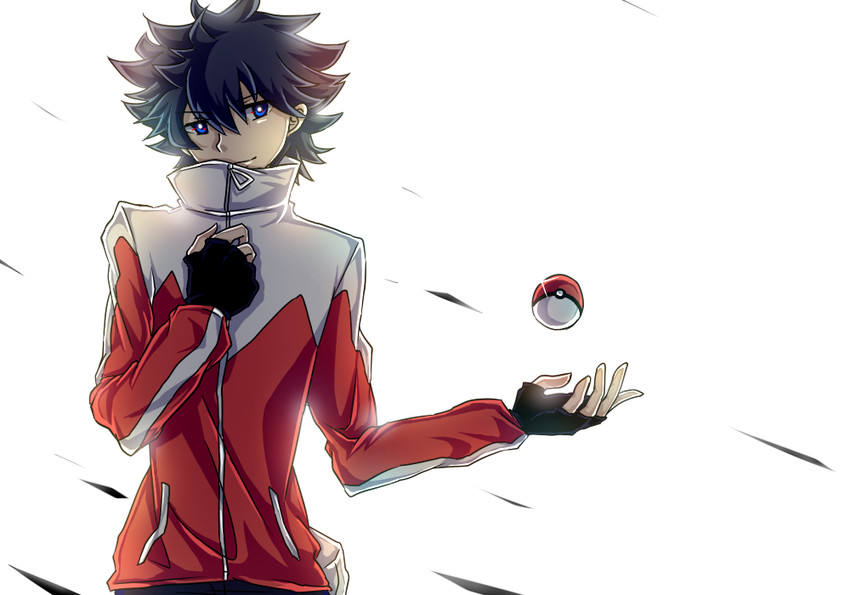 hugh (pokemon and 1 more) drawn by ayu_miko