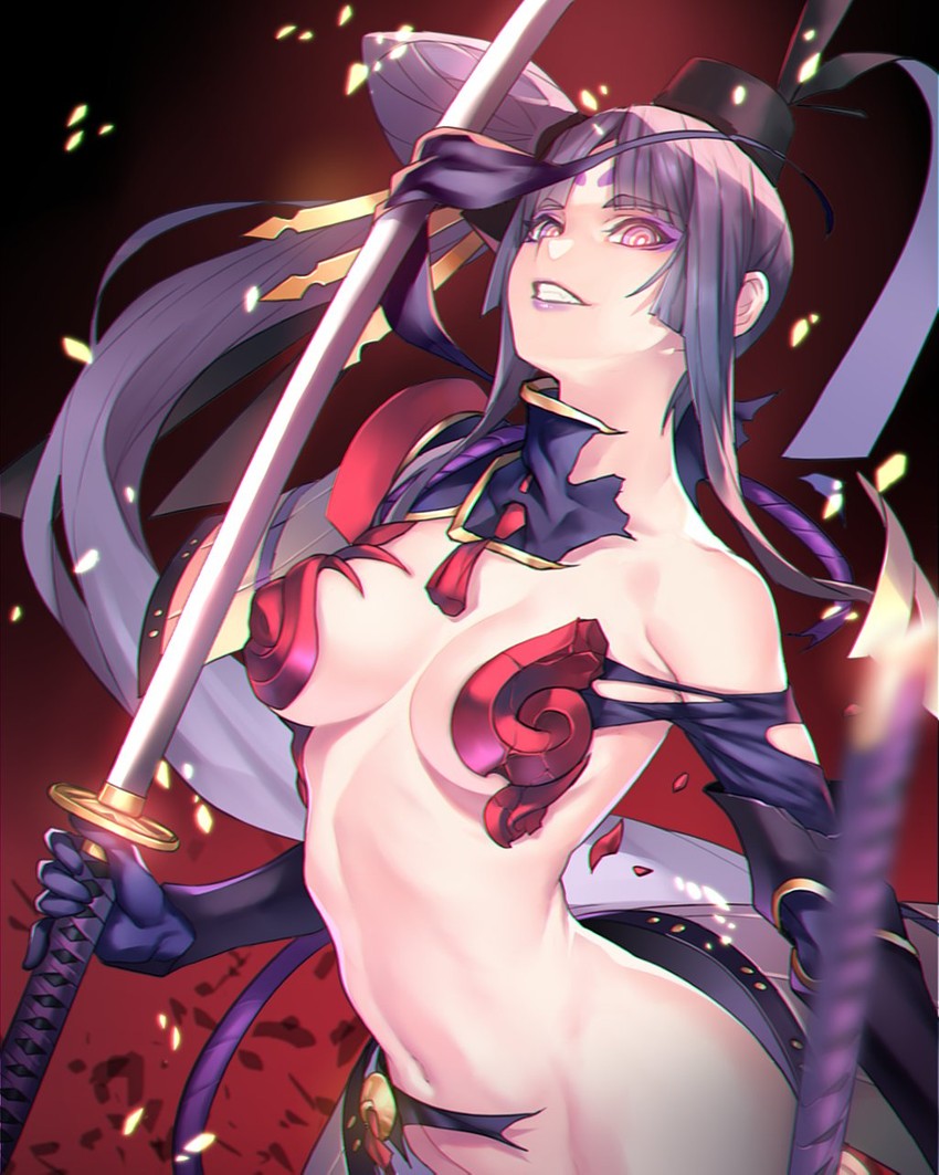 ushiwakamaru and taira no kagekiyo (fate and 1 more) drawn by ban!_(bansankan)