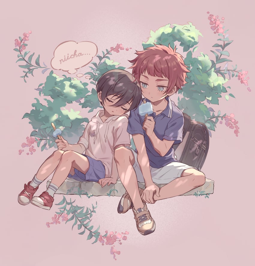 itoshi rin and itoshi sae (blue lock) drawn by negairi