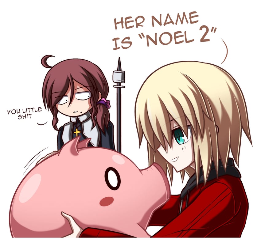 noel and mario gallo bestino (fate and 2 more) drawn by zeon132
