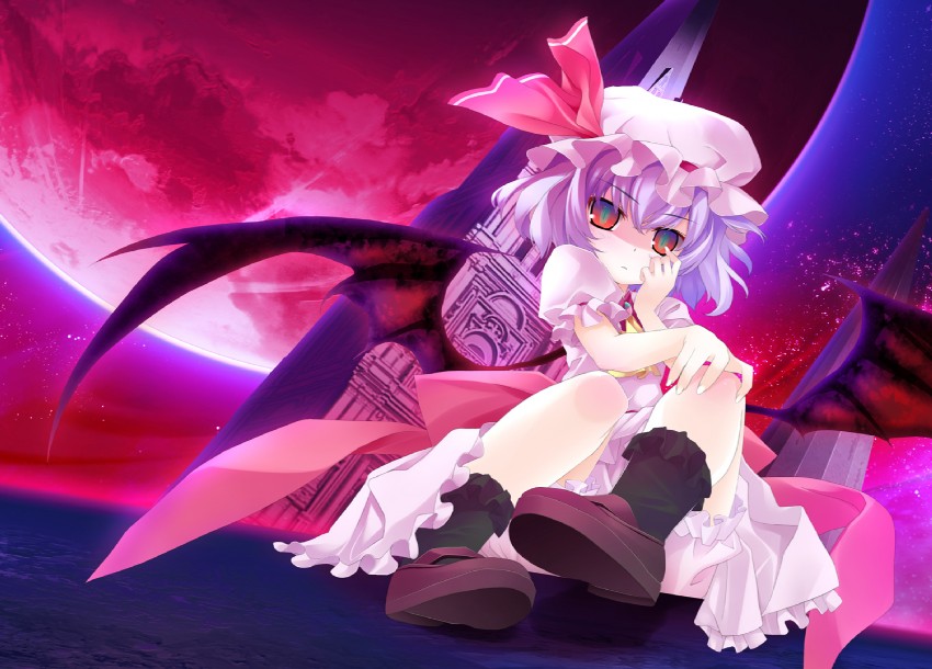 remilia scarlet (touhou) drawn by tororo_(toriaezu)
