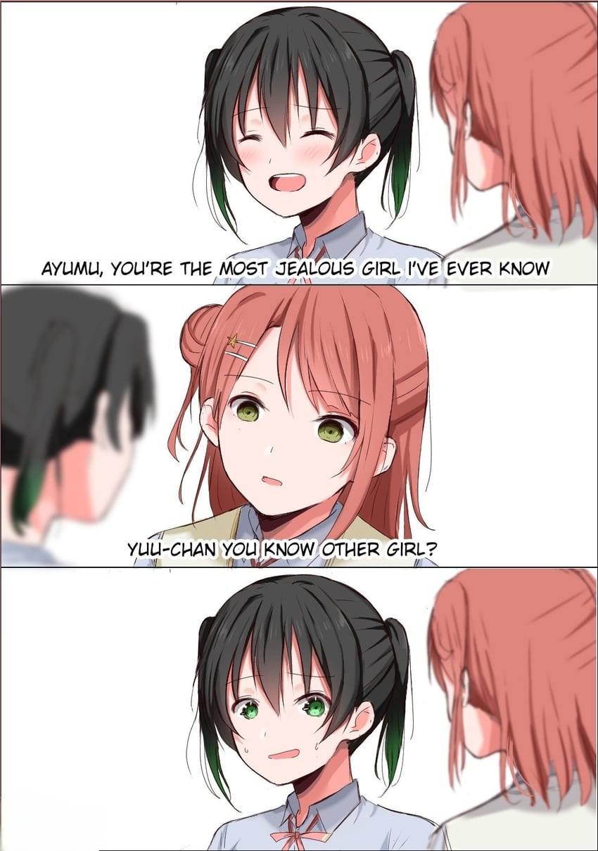 uehara ayumu and takasaki yu (love live! and 2 more) drawn by user_ysan7787