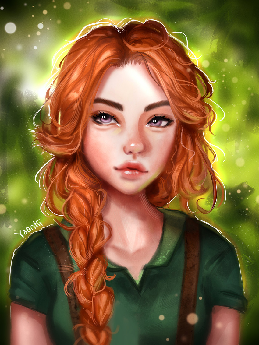leah (stardew valley) drawn by yanting_sun