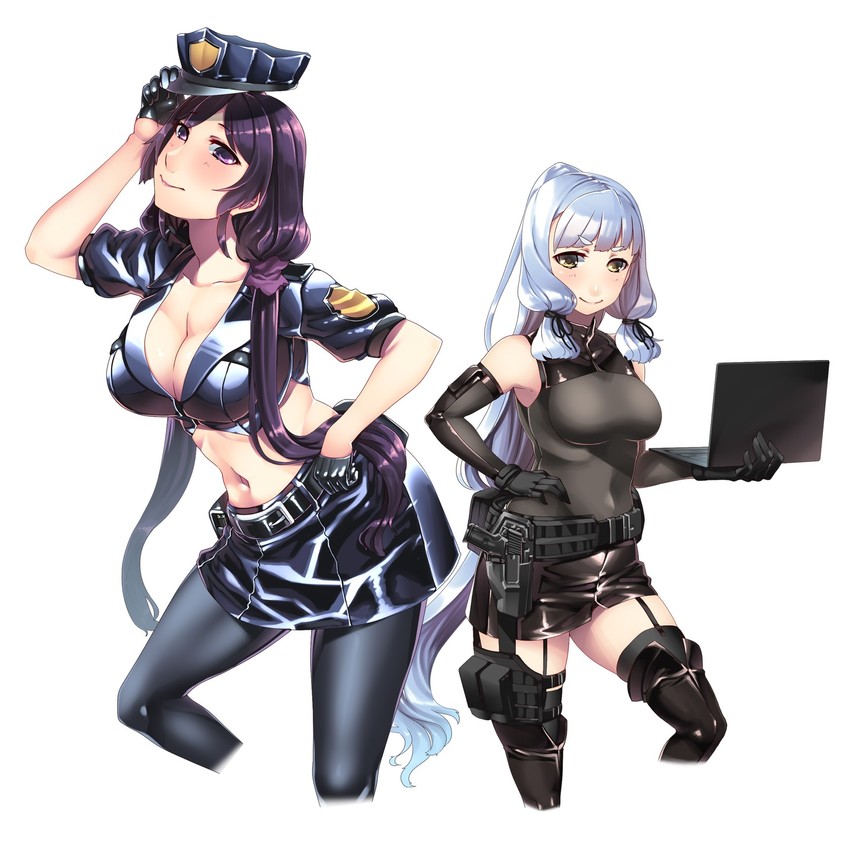 murakumo and hie (original and 1 more) drawn by hiememiko
