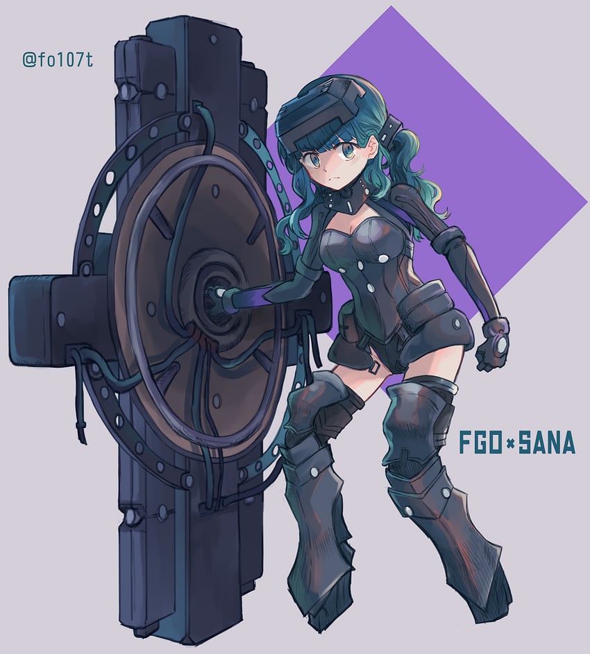 mash kyrielight and futaba sana (fate and 3 more) drawn by totte