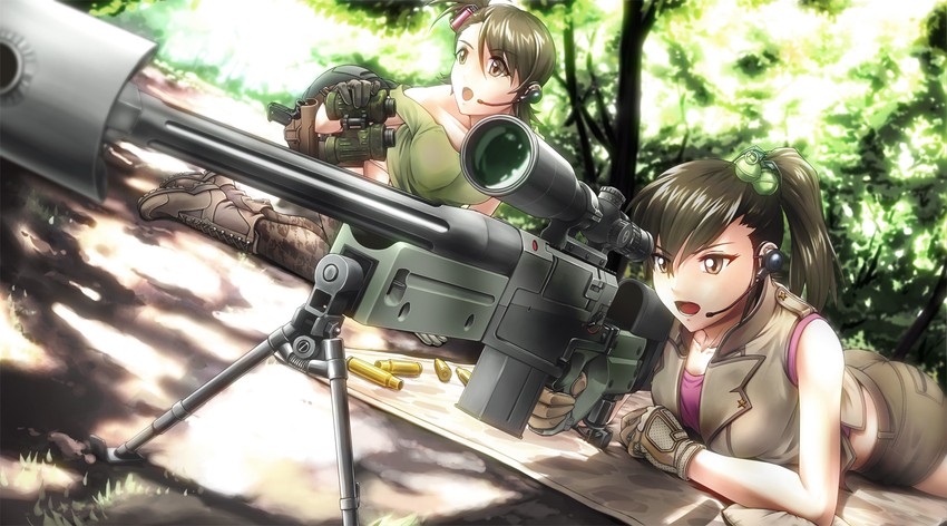 futami mami and futami ami (idolmaster) drawn by doku_hebi