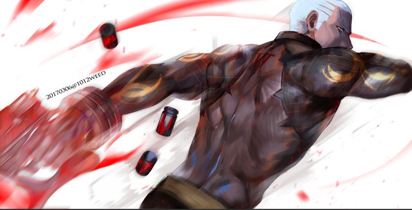 emiya alter (fate and 1 more) drawn by weed_(astarone)