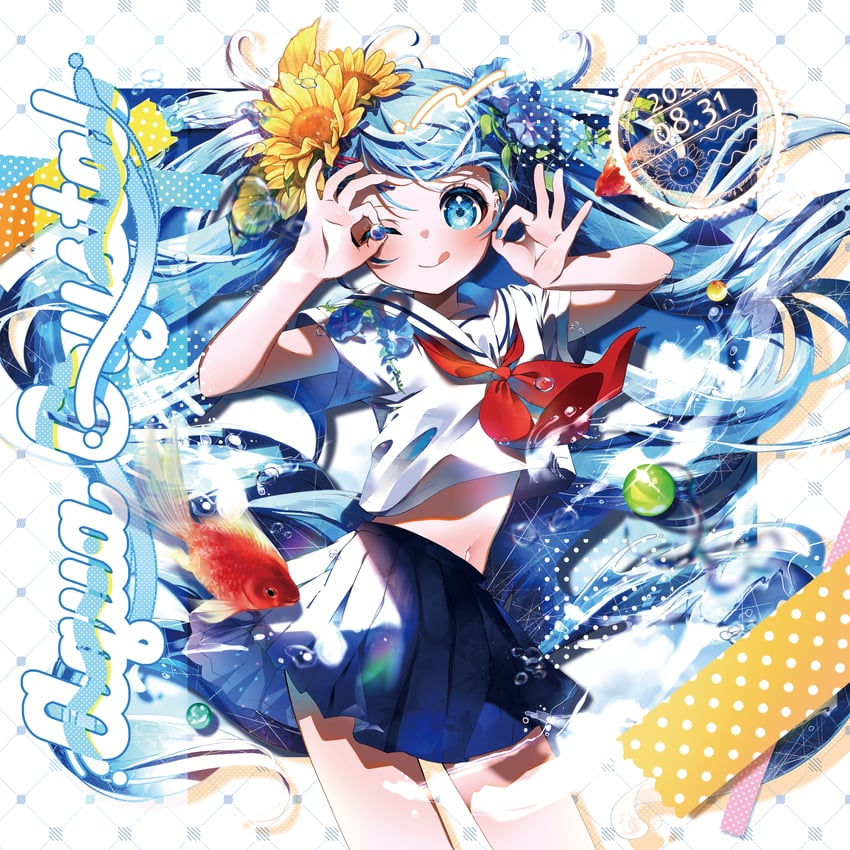 hatsune miku (vocaloid) drawn by shirayuki_towa