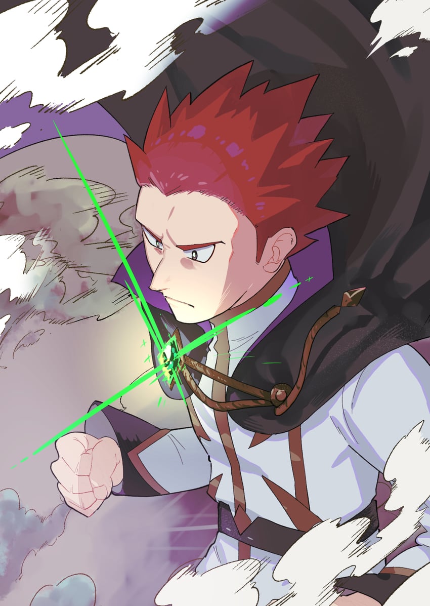 lance (pokemon and 1 more) drawn by tebukuro_tette