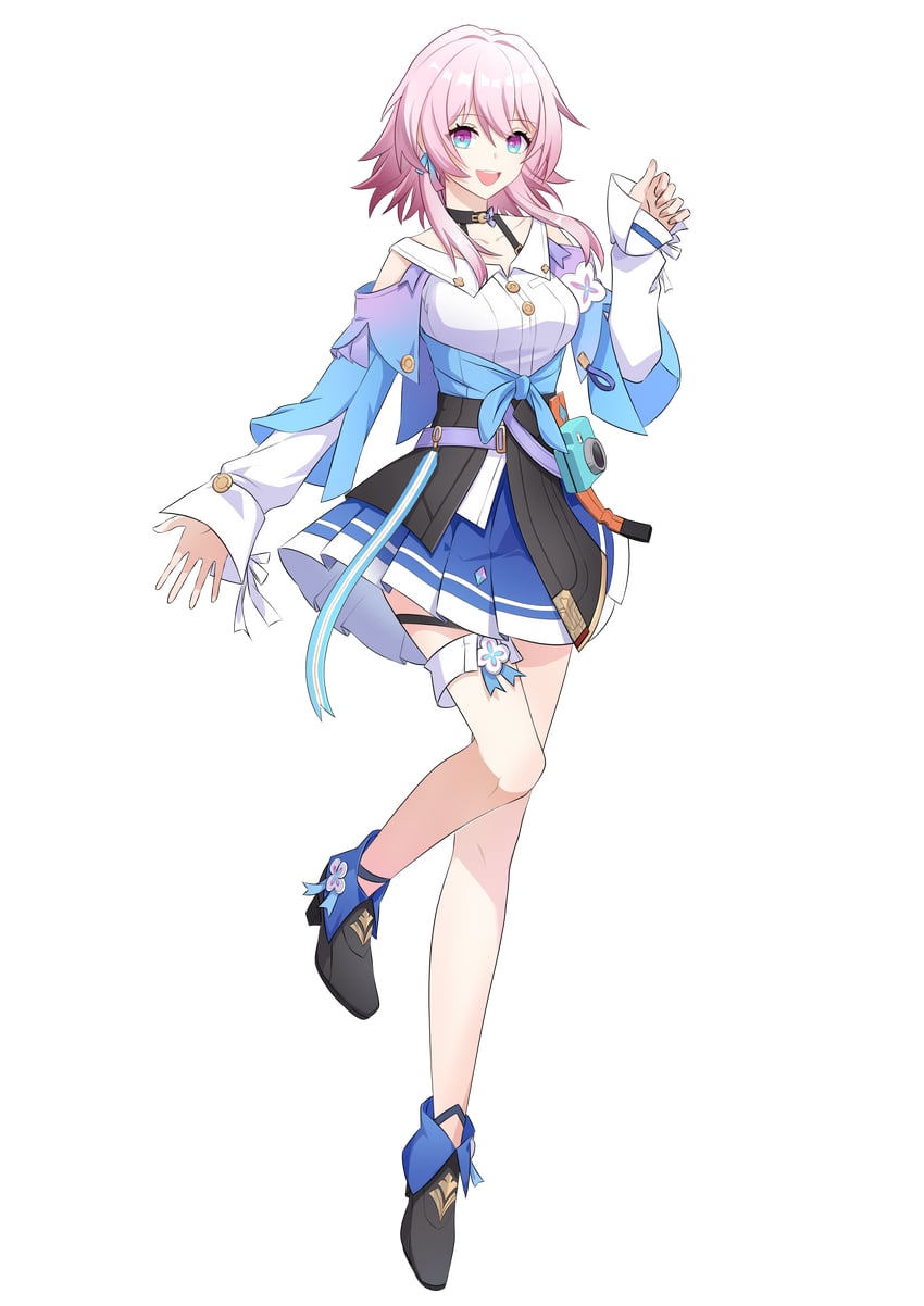 march 7th (honkai and 1 more) drawn by lihushui